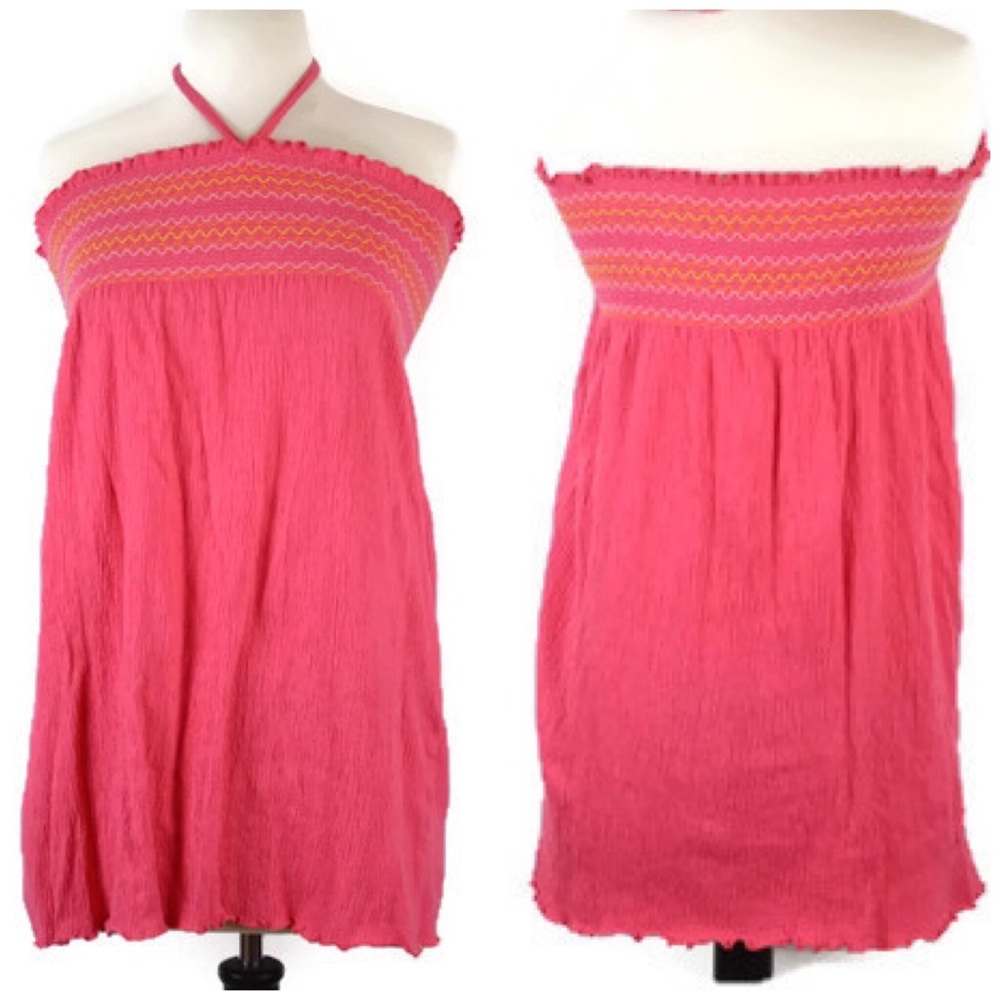 Xhilaration Coral Halter Dress